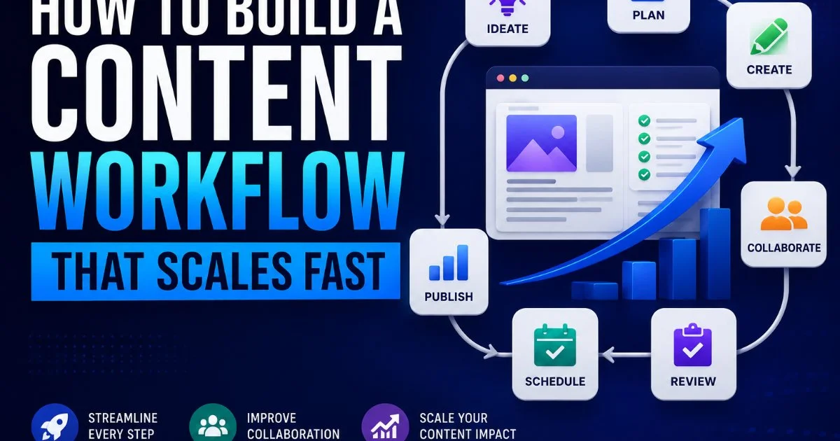 How to Build a Content Workflow That Scales Fast